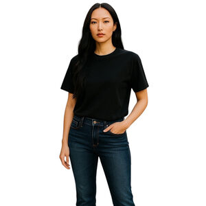 Vizcaino Boot Cut Jeans Womens 8 Blue Premium Denim High Rise Medium Wash USA